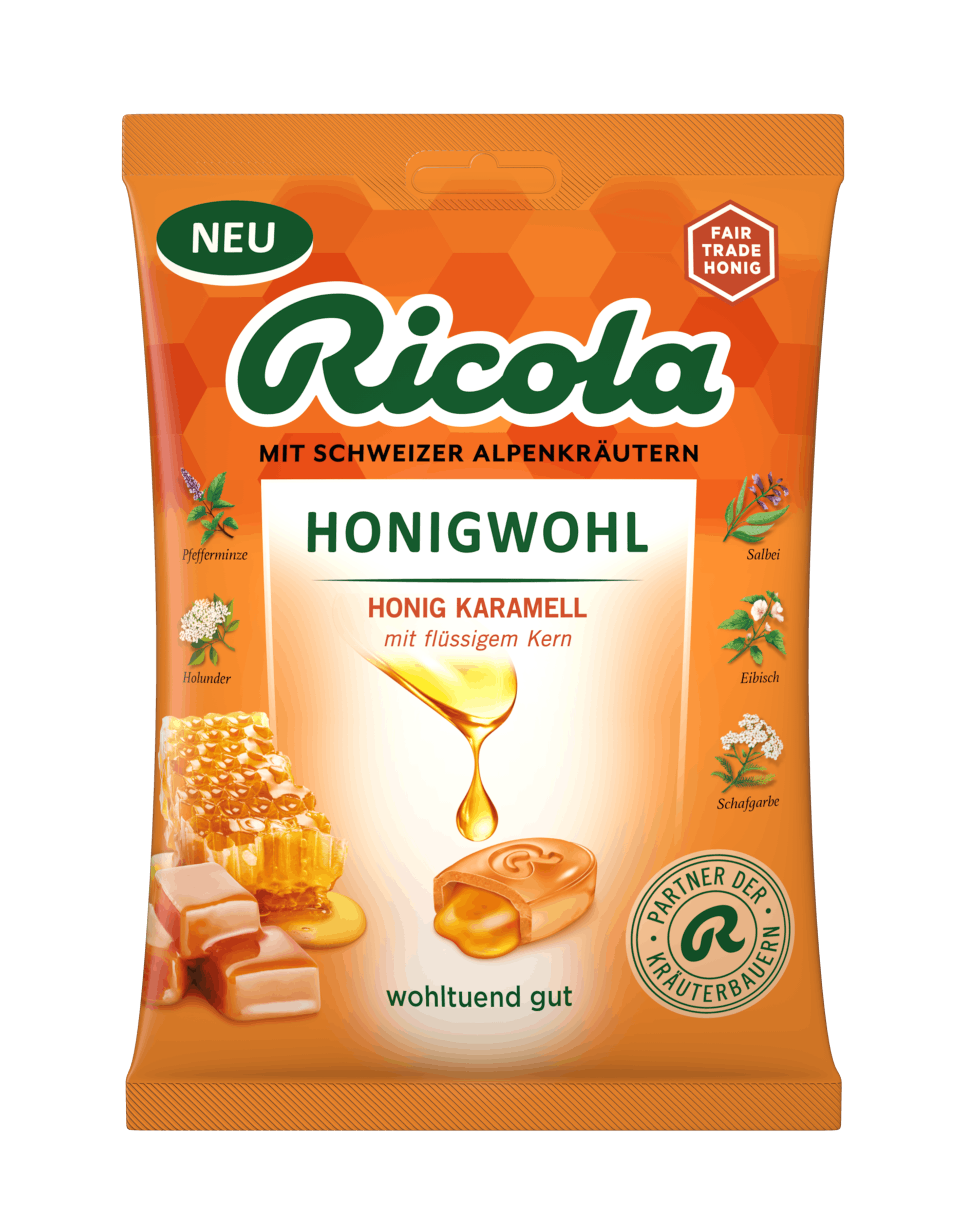 Honigwohl Honig Karamell Bonbons